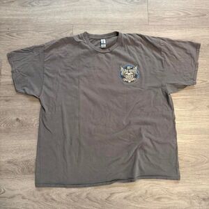 2023 Daytona Bike Week 82nd Anniversary Shirt 2XL Charcoal Grey Biker Tee